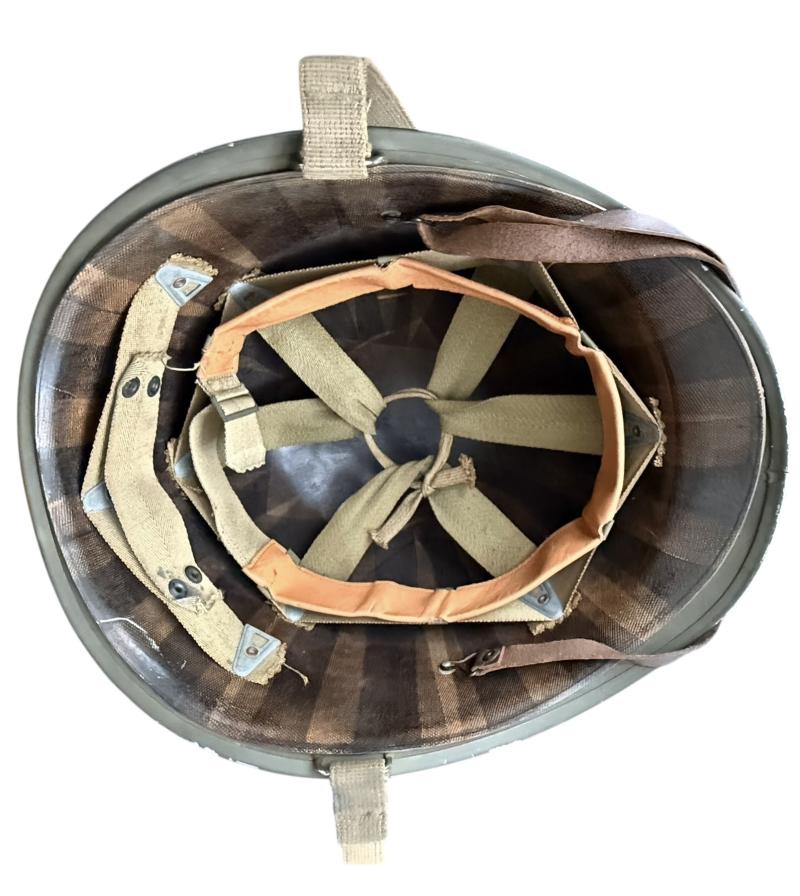 U.S. M1 Fixed Bale Helmet With Firestone Liner - Unissued Condition