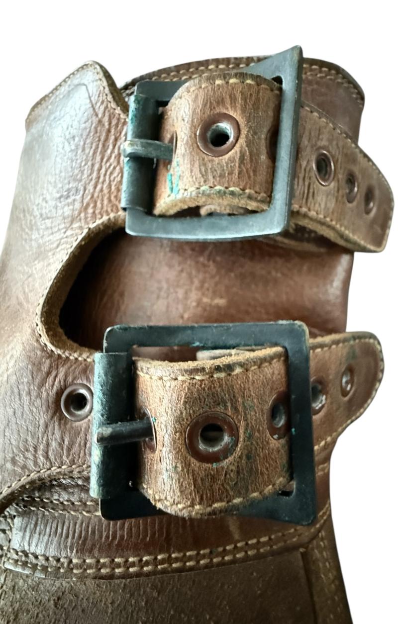 U.S. M1943 Service Boots Dated Sized 8 1/2 - Nice Used Condition