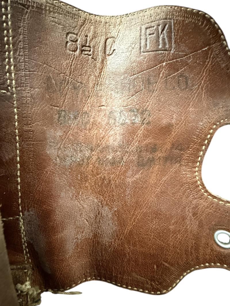 U.S. M1943 Service Boots Dated Sized 8 1/2 - Nice Used Condition