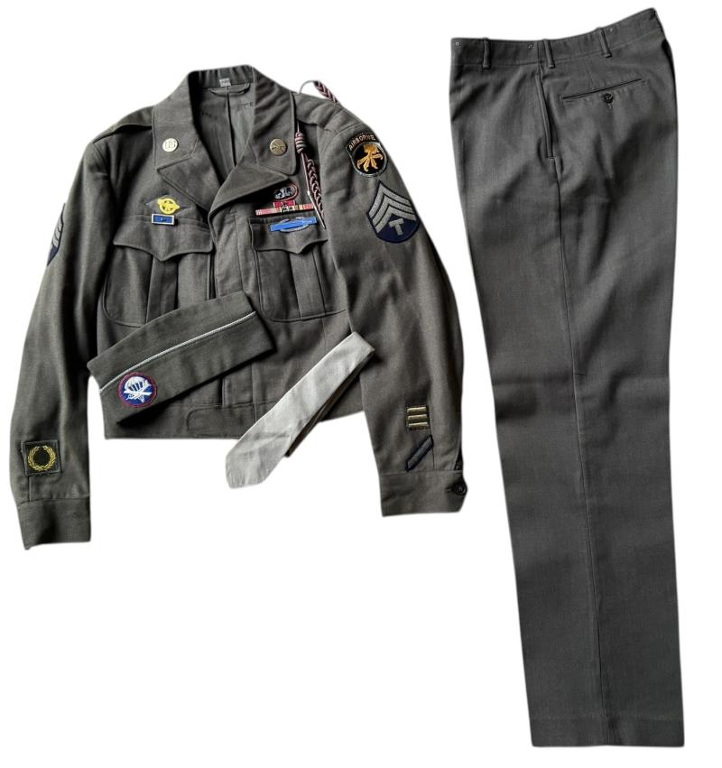 U.S. (Airborne) 507th (PIR) 82nd Airborne Grouping Normandy & Varsity- Nice Used Condition