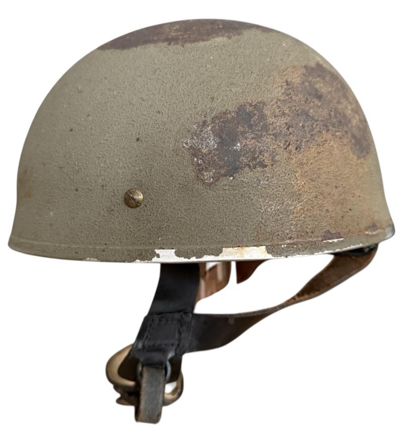 British (Airborne) MK 2 Paratrooper Helmet 1943 Dated size 6 3/4 - Nice Used Condition