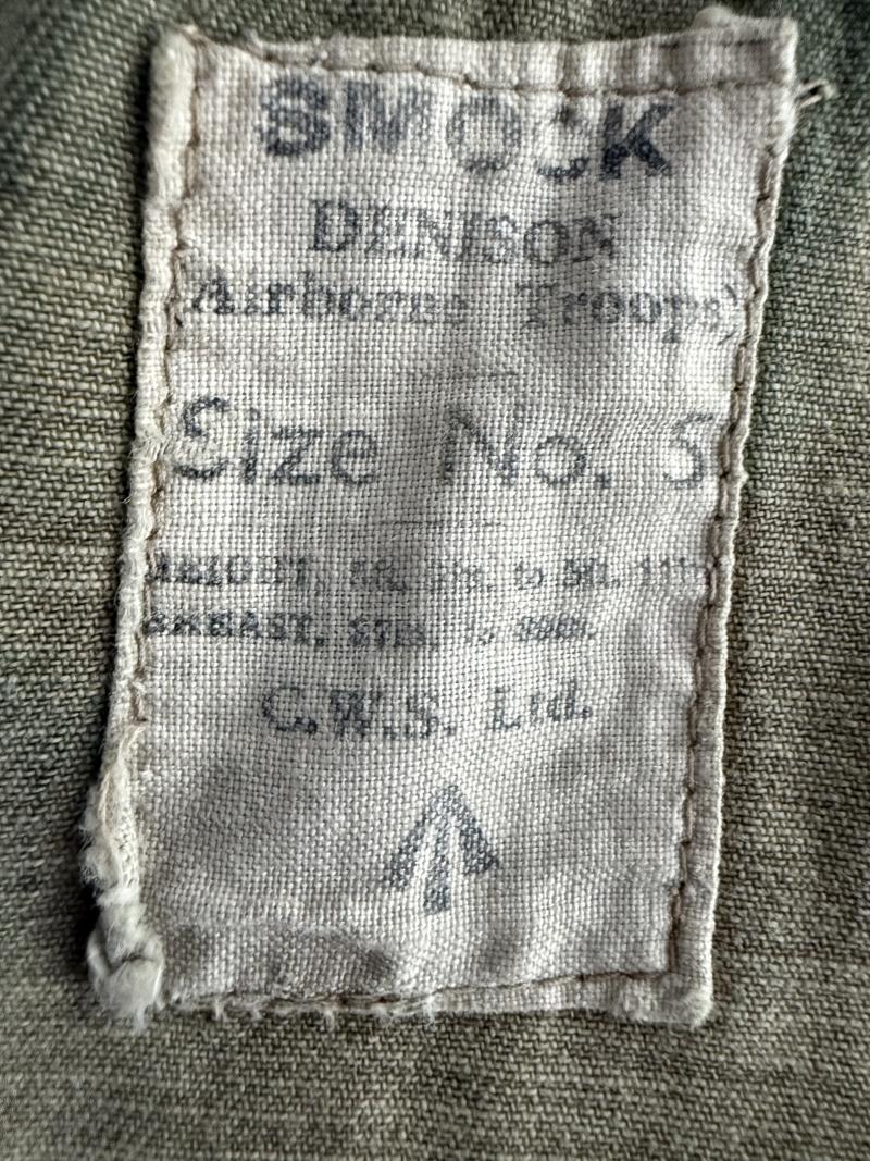 British (Airborne) Hand Painted Denison Smock - Nice Used Condition