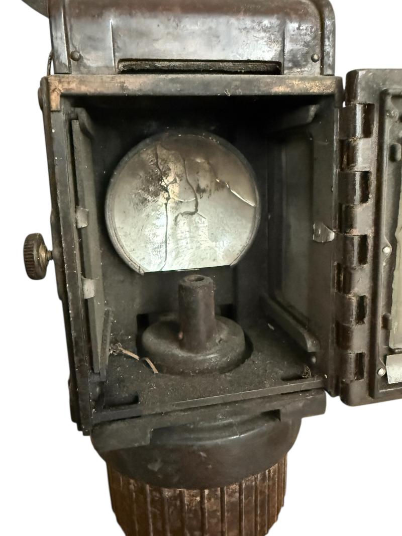 German Carbide Field Lantern