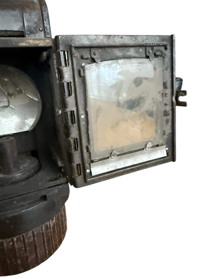 German Carbide Field Lantern