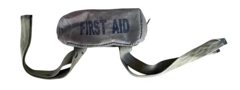 Rare U.S. (Airborne/Airforce) 1st Pattern First Aid Pouch - Nice Used Condition