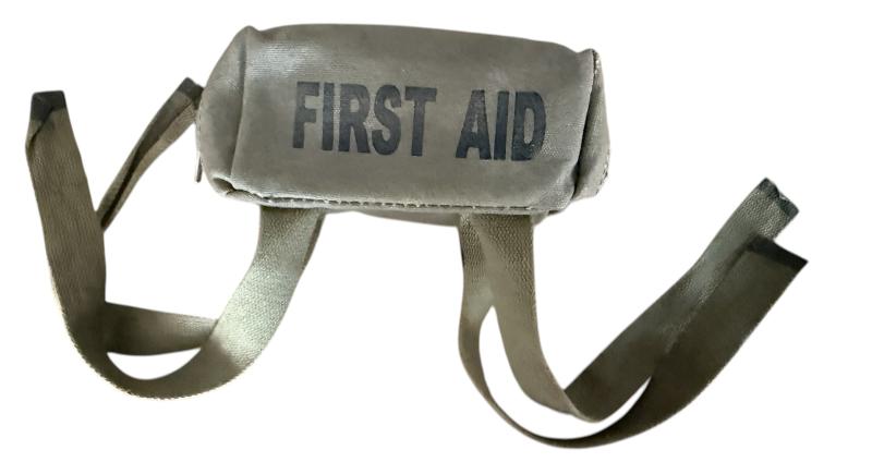 Rare U.S. (Airborne/Airforce) 1st Pattern First Aid Pouch - Nice Used Condition