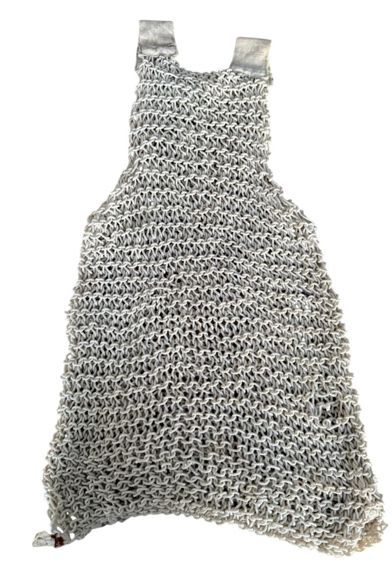 British (Airborne) Cotton String Vest 1942 - Nice Used Condition