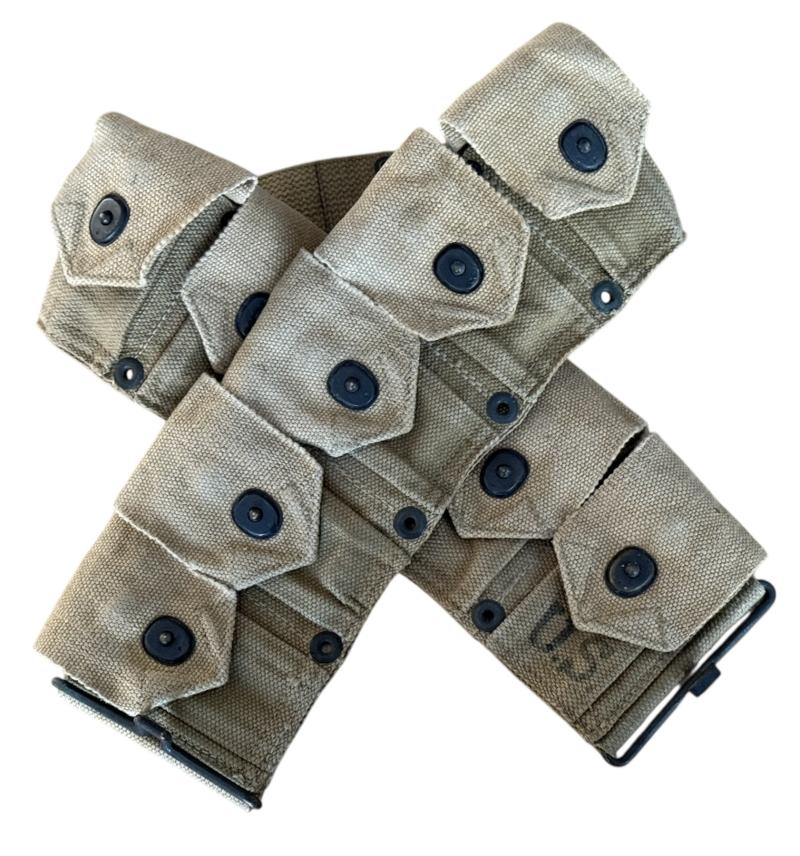 U.S. M1923 Garand Belt 1942 Dated - Nice Used Condition