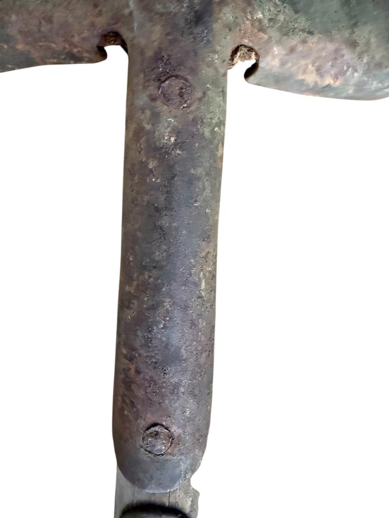 U.S. (Airborne) M-1910 Shortened T-Shovel & Cover - Nice Used Condition