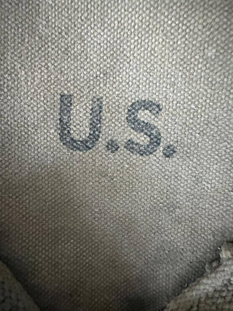 U.S. (Airborne) M-1910 Shortened T-Shovel & Cover - Nice Used Condition