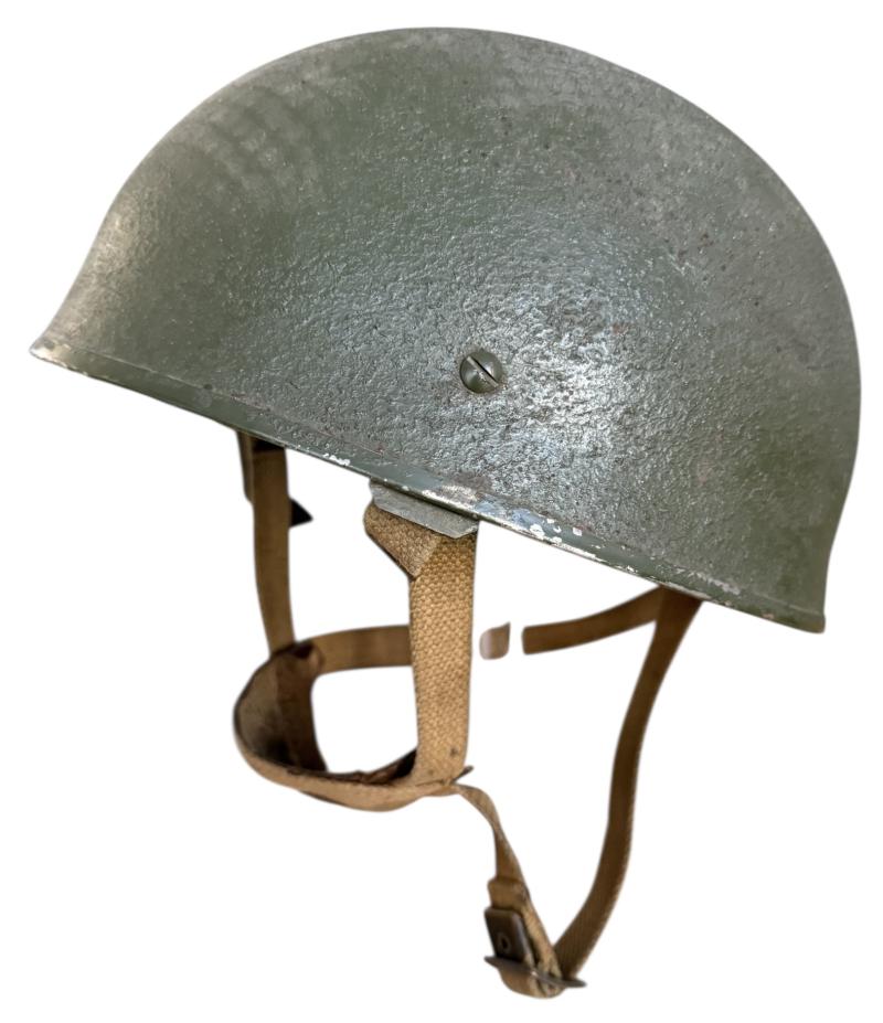 British (Airborne) MK3 Paratrooper/Airborne Combat Helmet 1944 Size 7 3/4 - Nice Used Condition