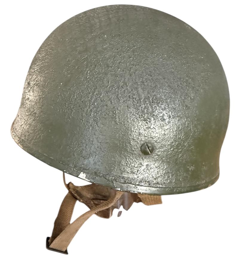 British (Airborne) MK3 Paratrooper/Airborne Combat Helmet 1944 Size 7 3/4 - Nice Used Condition
