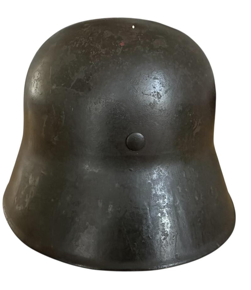 WH (HEER) M18 Single Decal Helmet - Nice Used Condition