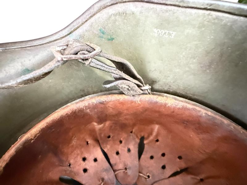 WH (HEER) M18 Single Decal Helmet - Nice Used Condition