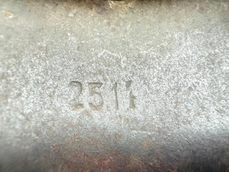 M42 Double Decal Polizei Combat Helmet Named