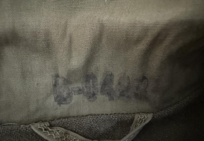 U.S. M41 Field Jacket 34R 10th Mountain Division Named W.E. Berkheiser - Nice Used Condition