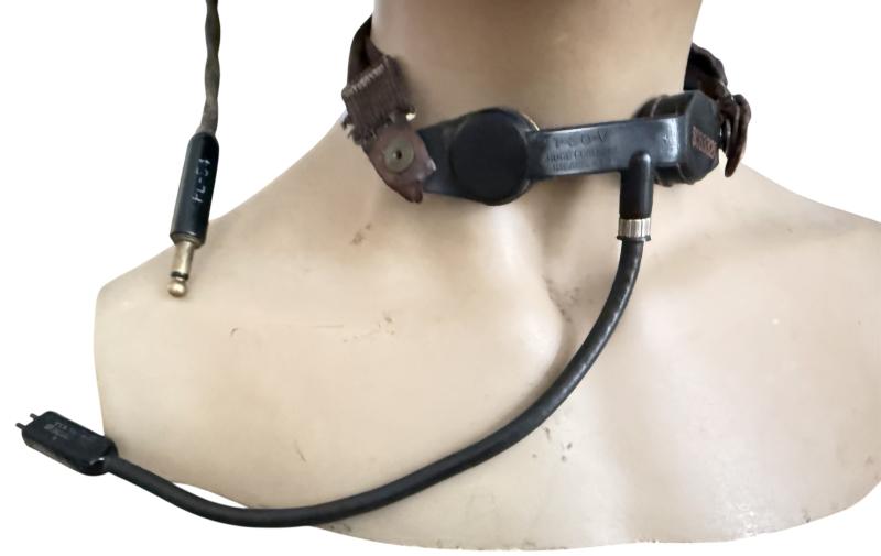 U.S. Tank i.e. Crash Helmet Complete With Earphones And Goggles - Nice Used Condition