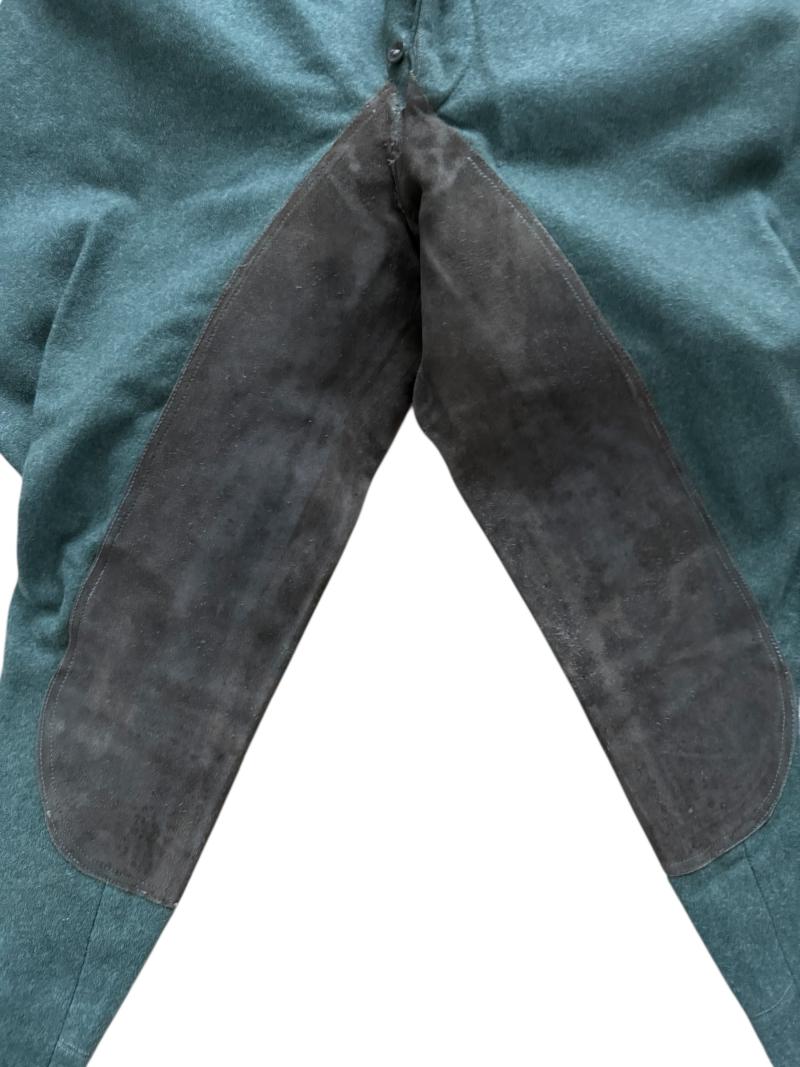 WH (HEER) M36 Cavalry Trousers Executed In Dutch Wool and Dutch Made 1939 - Near Mint Condition