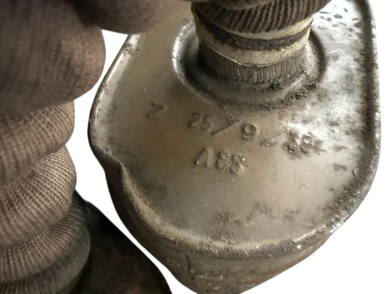 British 'B.E.F Issue (Dunkirk) MkIV Gas Mask With Rare EA Filter - Nice Used Condition