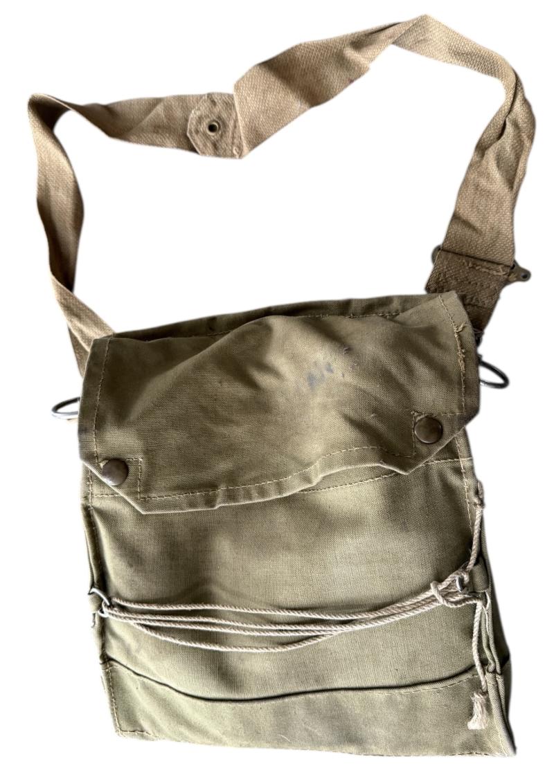 British 'B.E.F Issue (Dunkirk) MkIV Gas Mask With Rare EA Filter - Nice Used Condition