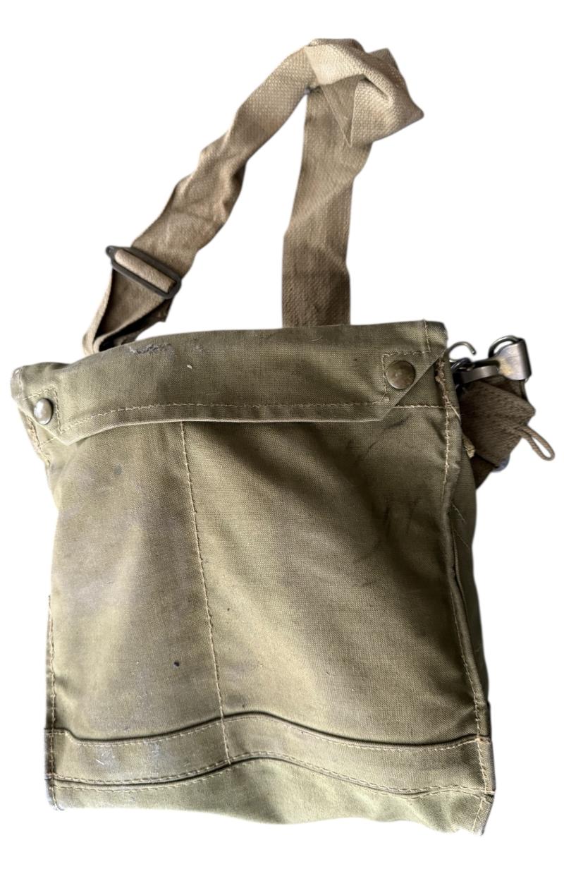 British 'B.E.F Issue (Dunkirk) MkIV Gas Mask With Rare EA Filter - Nice Used Condition