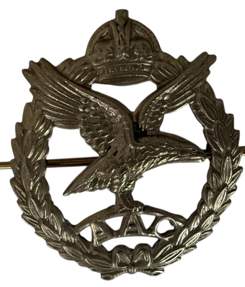 British (Airborne) Glider Pilot Cap Badge - Nice Used Condition