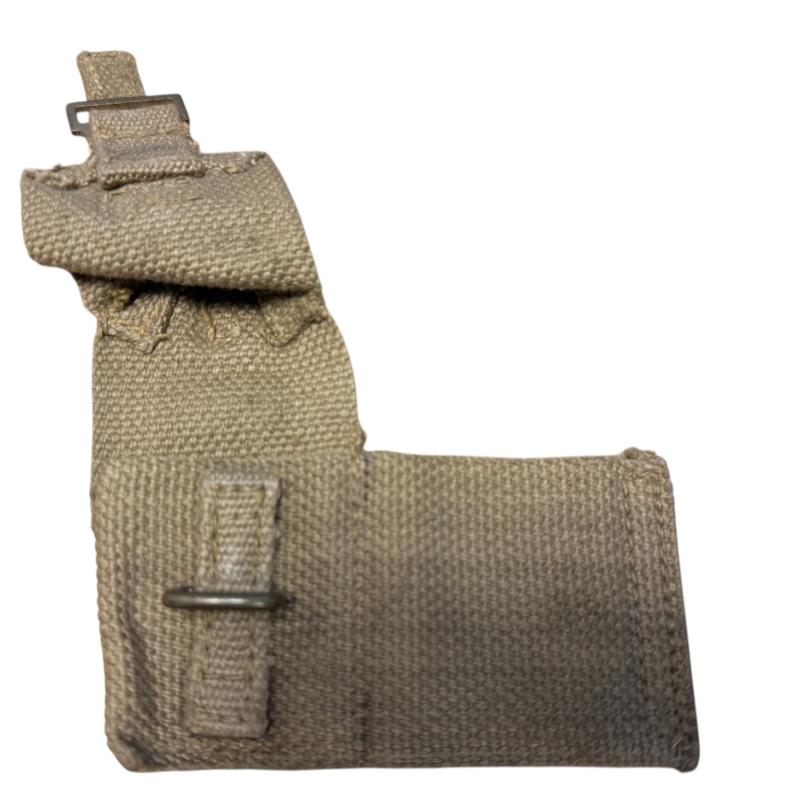 Rare British (Airborne) Sten MK V Gun Blanking Plate Canvas Frog 1945 - Unussued - Condition