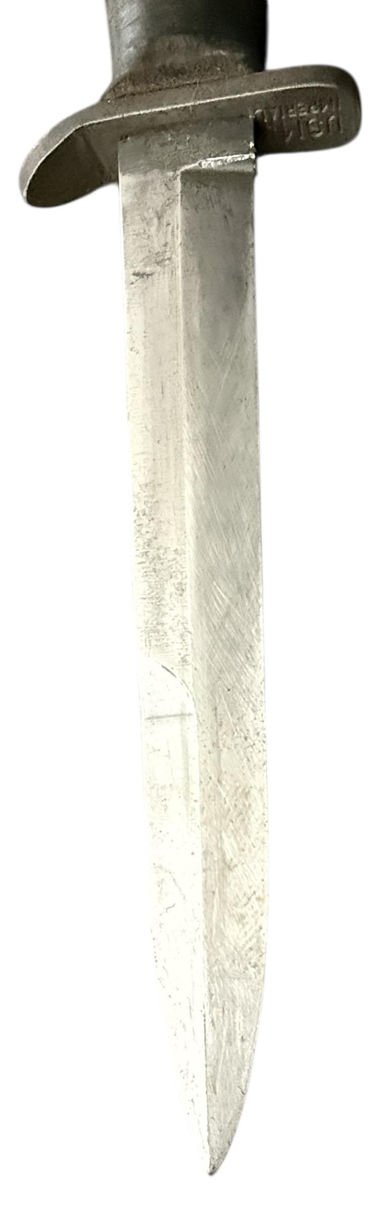 U.S. 3rd Model M3 Trench Knife and M8 Scabbard Rare Makers Mark