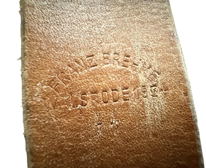 WH (HEER) Combat Y-straps - Nice Used Condition