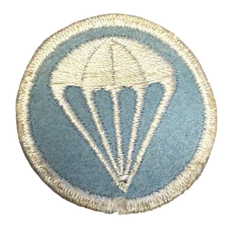 U.S. Airborne Parachute Infantry Cap Badge - Nice Used Condition