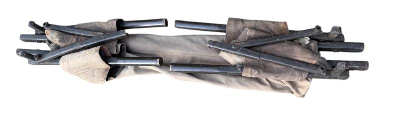 British Airborne Medic Folding Stretcher - Nice Used Condition