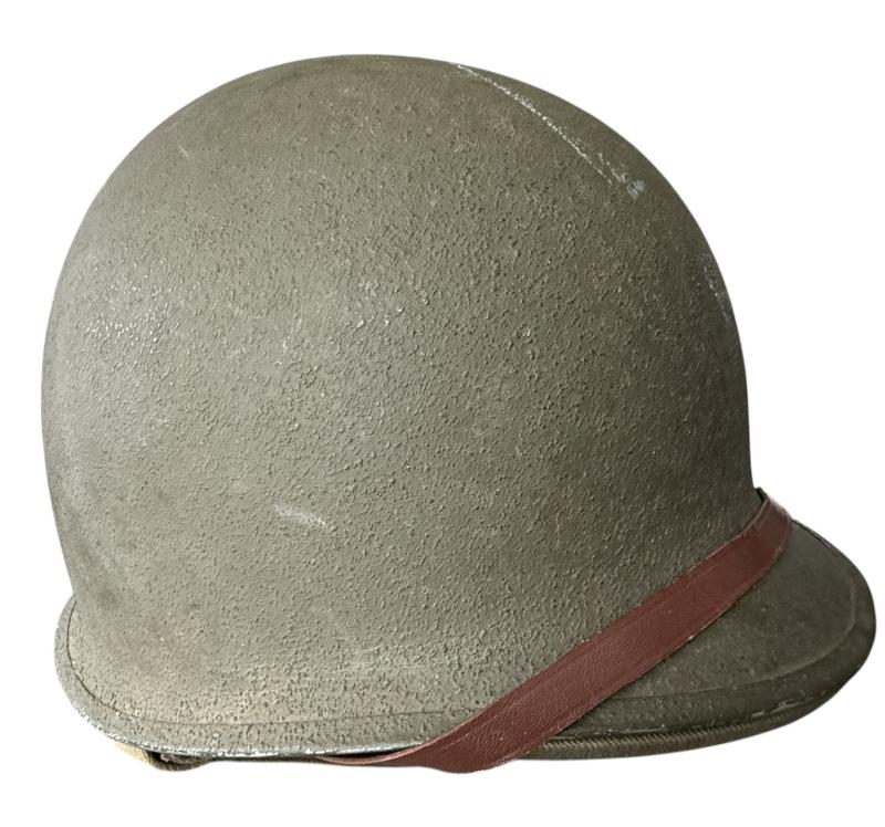 U.S. M1 Helmet Fitted With Hawley Liner - Nice Used Condition
