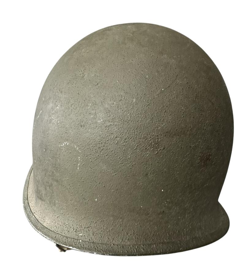 U.S. M1 Helmet Fitted With Hawley Liner - Nice Used Condition