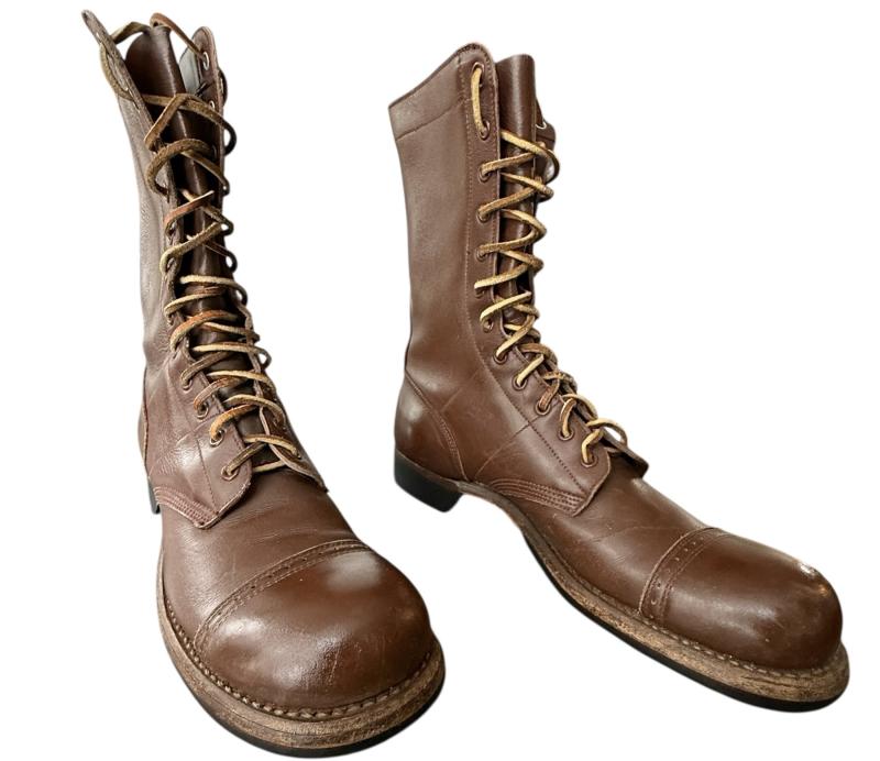 U.S. (Airborne) Paratrooper Corcoran Jump Boots Size 10 - Mint Unussued Condition