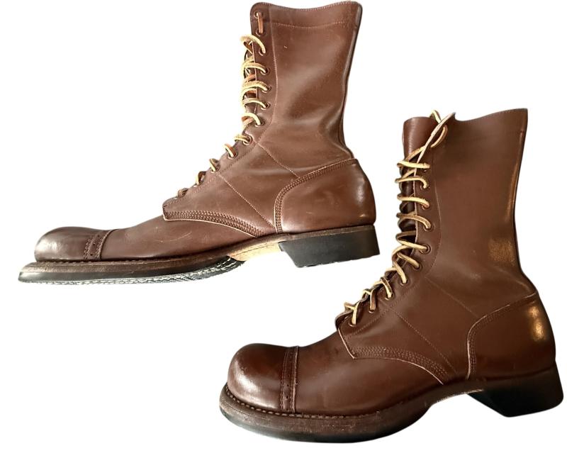 U.S. (Airborne) Paratrooper Corcoran Jump Boots Size 10 - Mint Unussued Condition