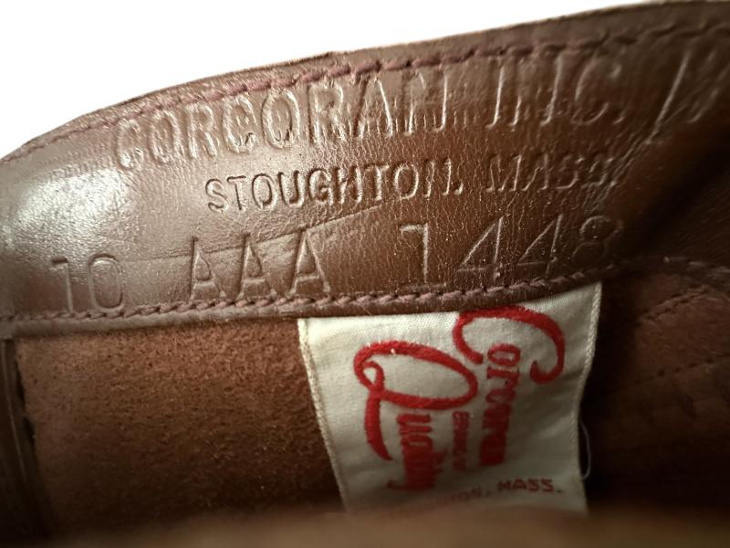 U.S. (Airborne) Paratrooper Corcoran Jump Boots Size 10 - Mint Unussued Condition