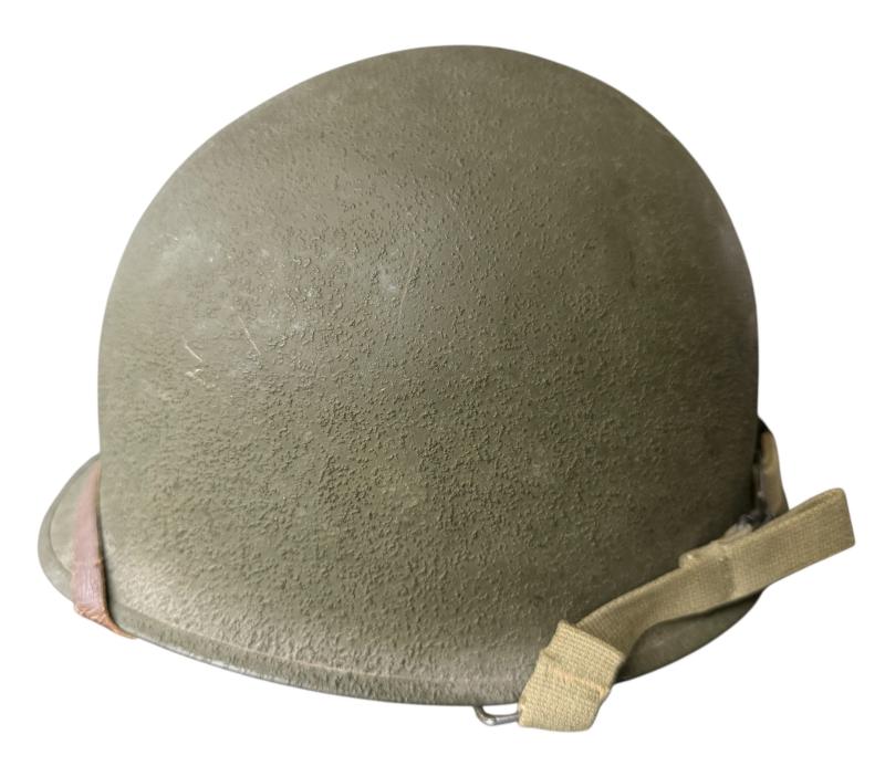 U.S. M1 Swifle Bale Helmet And Firestone Liner - Nice Used Condition