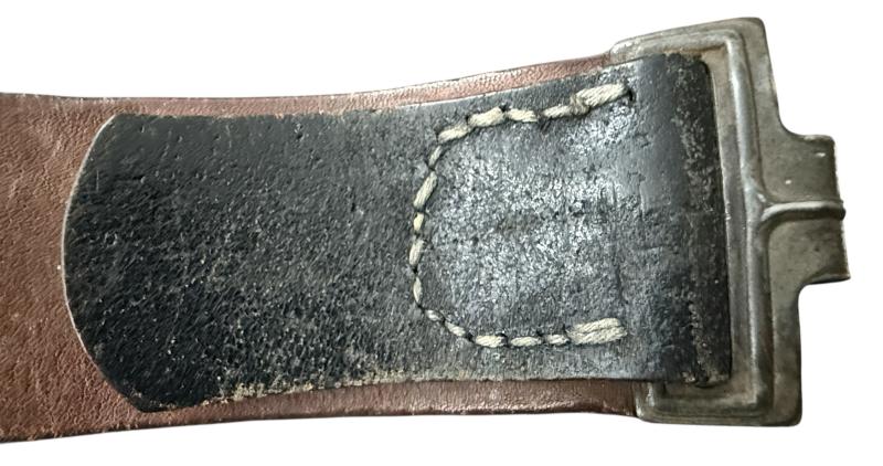 WH (Heer) EM/NCO's Belt & Buckle - Nice Used Condition