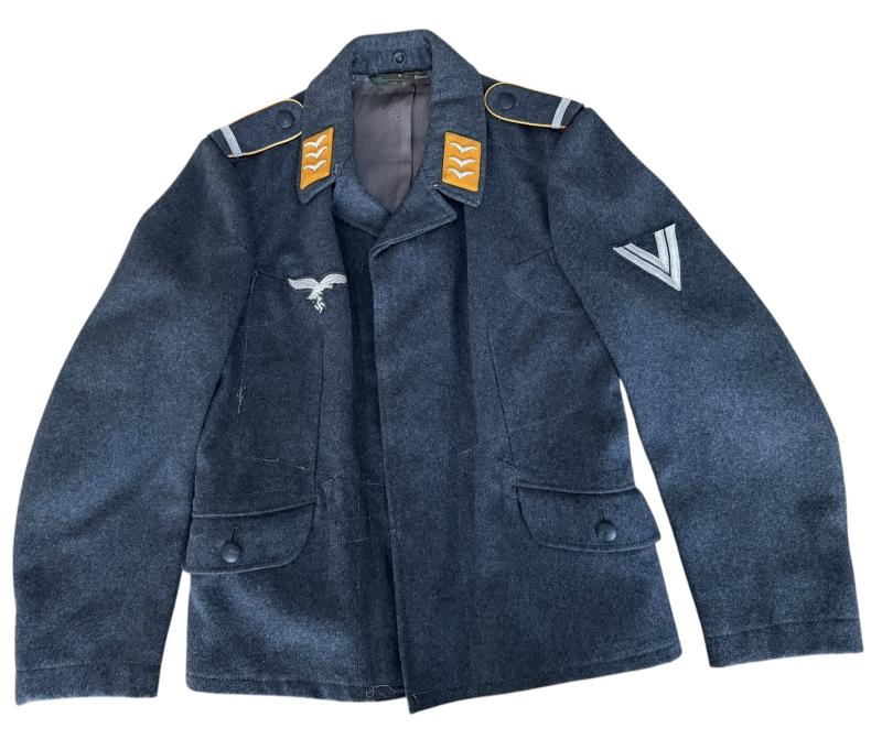 Luftwaffe Flight/Fallschirmjager NCO's Flight Blouse - Nice Used Condition