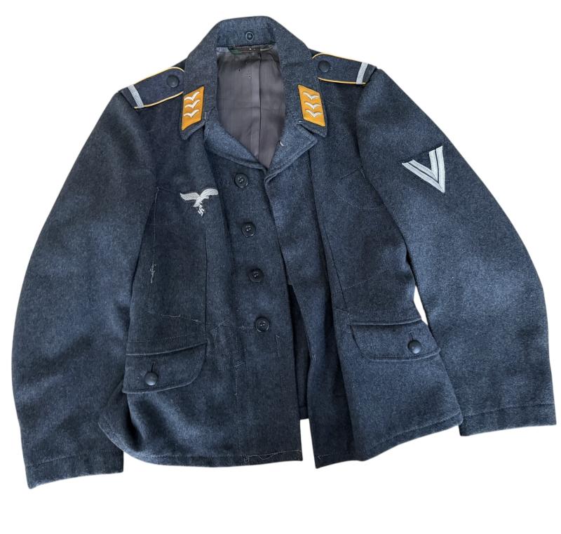 Luftwaffe Flight/Fallschirmjager NCO's Flight Blouse - Nice Used Condition