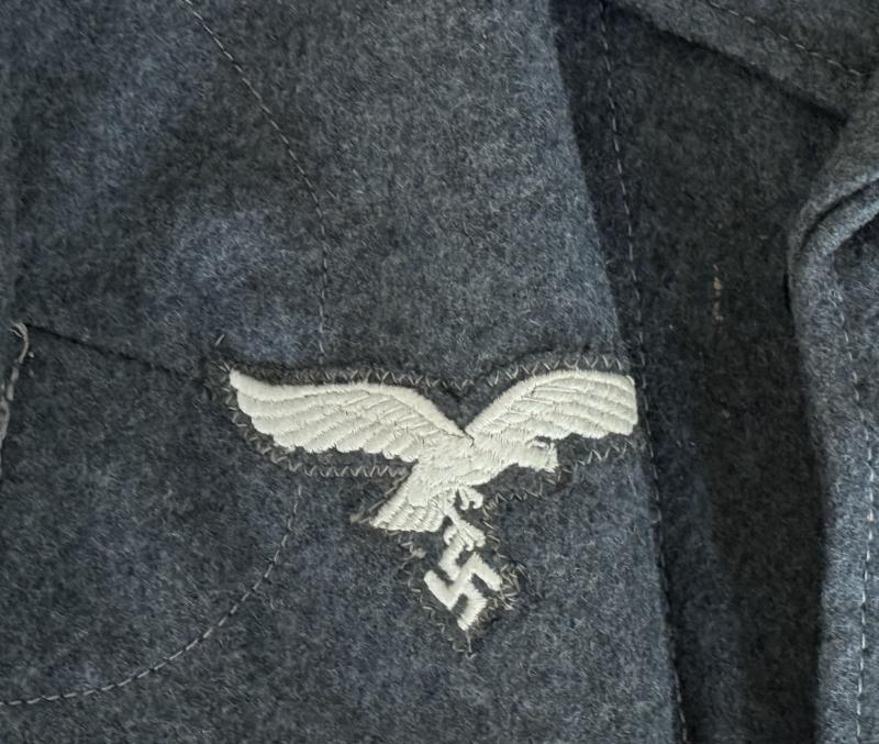 Luftwaffe Flight/Fallschirmjager NCO's Flight Blouse - Nice Used Condition
