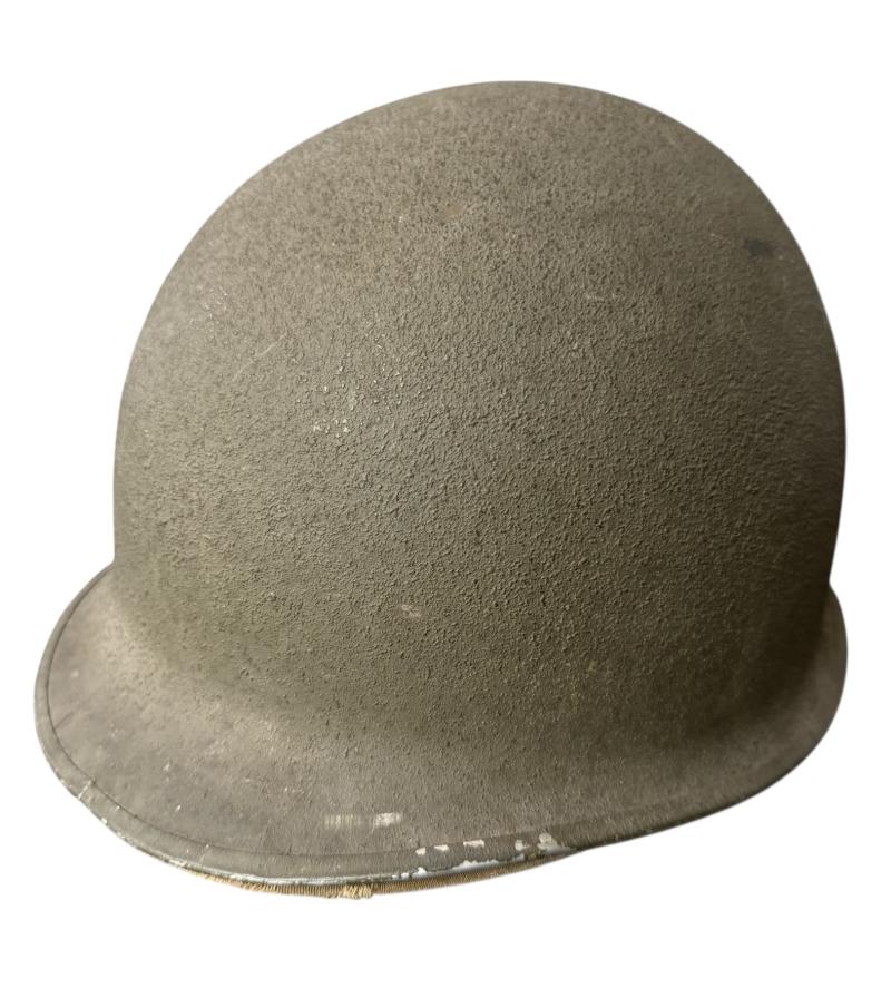 U.S. M1 Helmet Fitted With Hawley Liner - Nice Used Condition