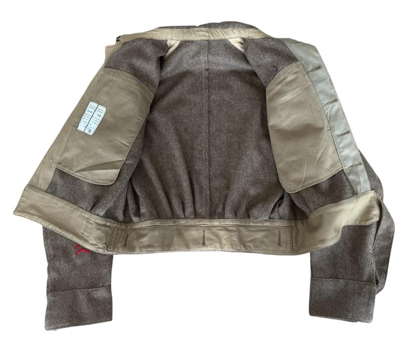 British (Airborne) Pattern 1937 Glider Pilot Regiment Battle Dress Badge 2nd Glider Pilot 1942 Dated