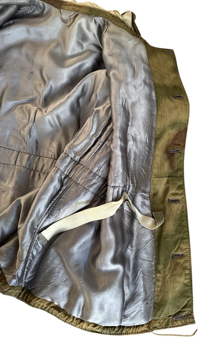 Wehrmacht Non-Reversible 'Sumpftarn' Camouflage Uniform - Nice Used Condition