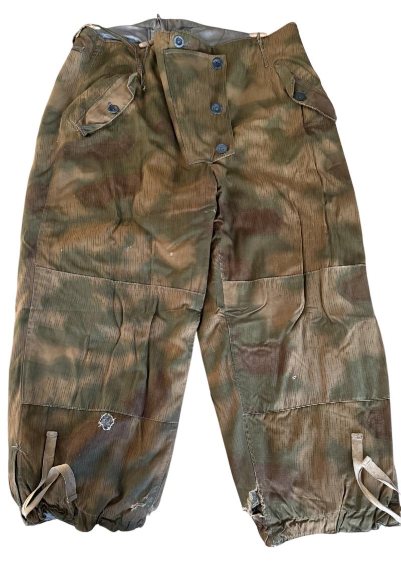 Wehrmacht Non-Reversible 'Sumpftarn' Camouflage Uniform - Nice Used Condition