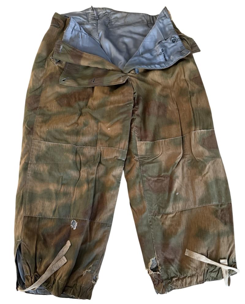 Wehrmacht Non-Reversible 'Sumpftarn' Camouflage Uniform - Nice Used Condition