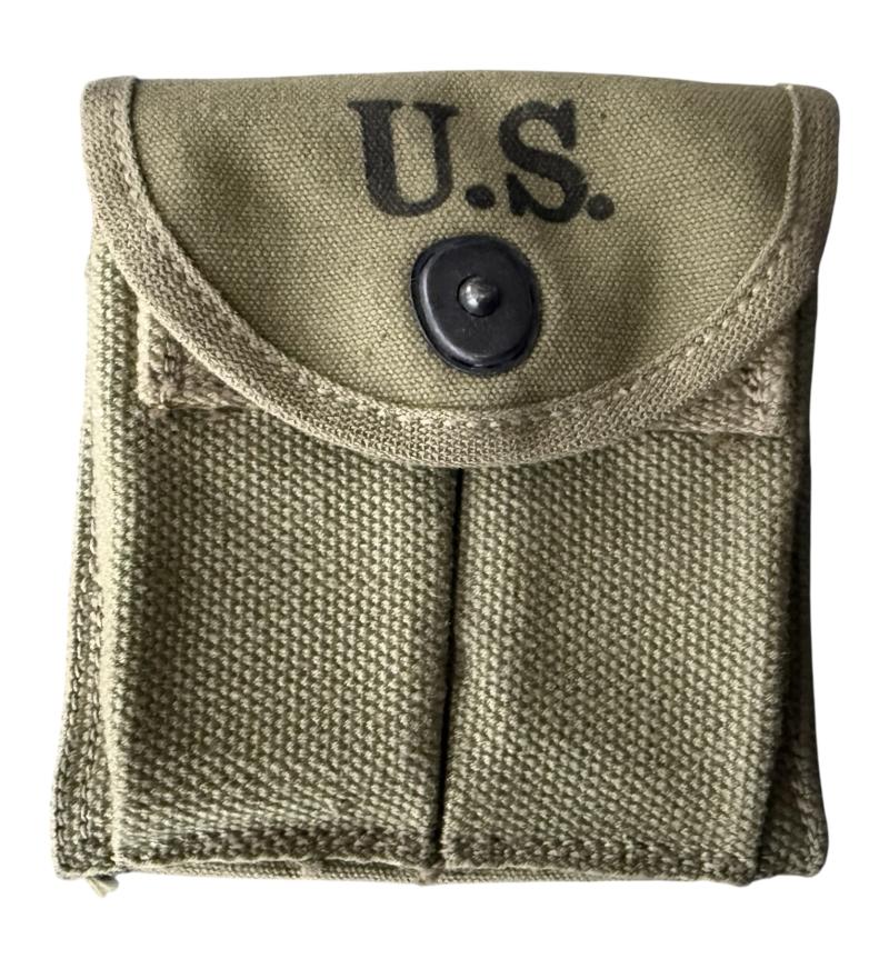 U.S. Double Pocket Magazine Pouch 1943 - Unissued Condition