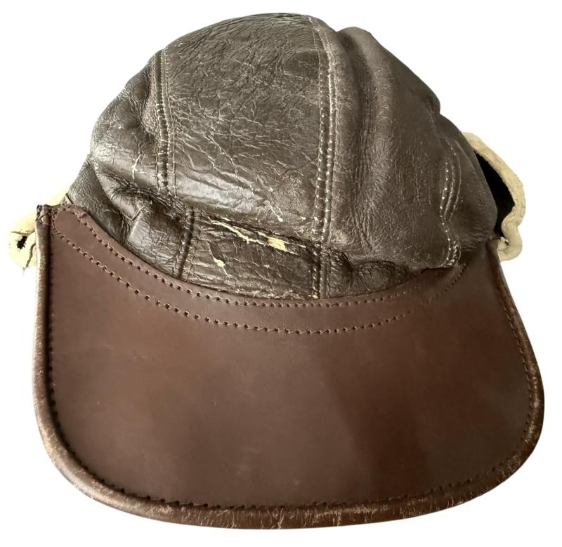 U.S. Air Force B-2 Flying Cap - Nice Used Condition