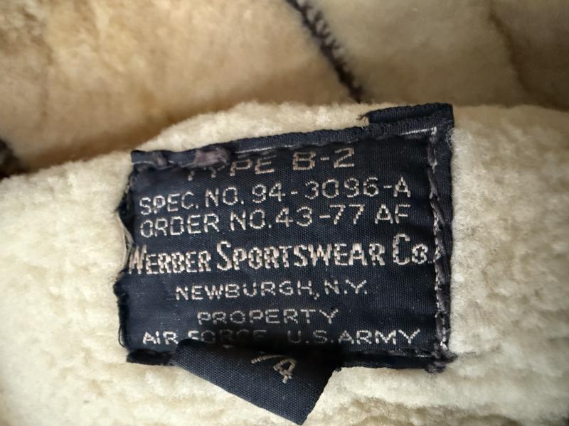 U.S. Air Force B-2 Flying Cap - Nice Used Condition