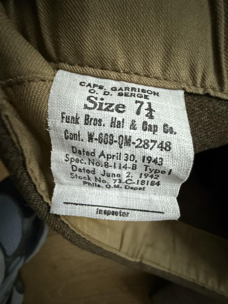 U.S. 82nd Airborne 508th Parachute Infantry Regiment Service Dress & Garrison Cap